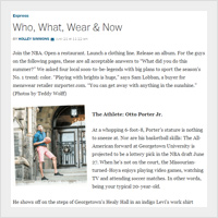 Who What Wear and Now